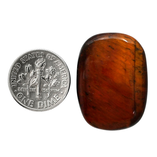 Red Tiger Eye 20.35x28x6 mm Cushion Shape Polished Gemstone LS86-05235