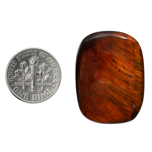 Red Tiger Eye 22.15x29.65x5.5 mm Cushion Shape Polished Gemstone LS86-05238