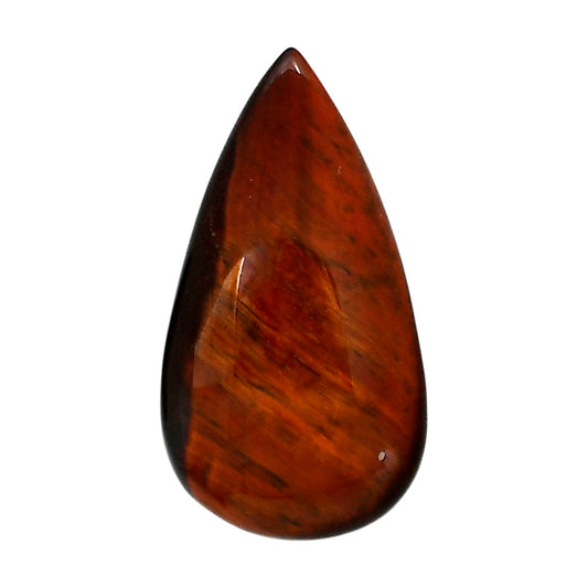 Red Tiger Eye 19.8x36.35x6 mm Pear Shape Polished Gemstone LS86-05240