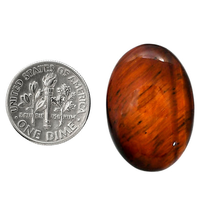 Red Tiger Eye 18.6x27x6.7 mm Oval Shape Polished Gemstone LS86-05252