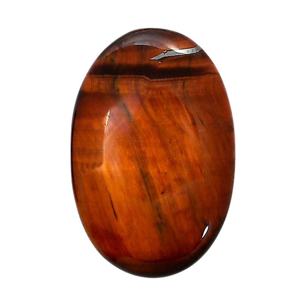 Red Tiger Eye 21.45x32.2x5 mm Oval Shape Polished Gemstone LS86-05260