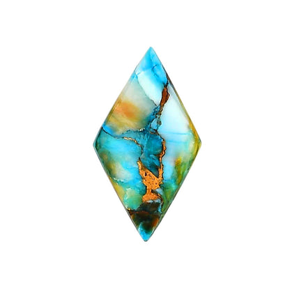Spiny Oyster Turquoise 15.8x28.25x3.5 mm Fancy Shape Polished Gemstone LS87-06270