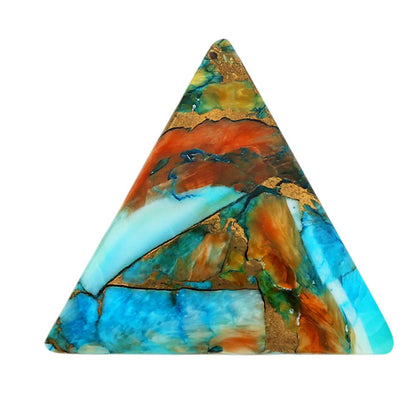 Spiny Oyster Turquoise 25x26x4 mm Fancy Shape Polished Gemstone LS87-06803