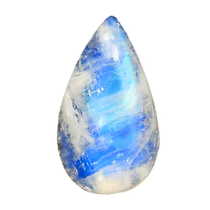 Rainbow Moonstone 14x24.2x7.8 mm Pear Shape Polished Gemstone LS88-05411