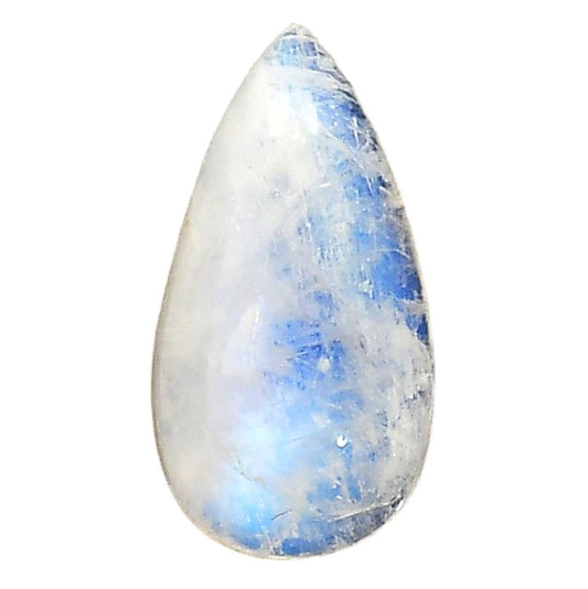 Rainbow Moonstone 14x26.4x8 mm Pear Shape Polished Gemstone LS88-05413