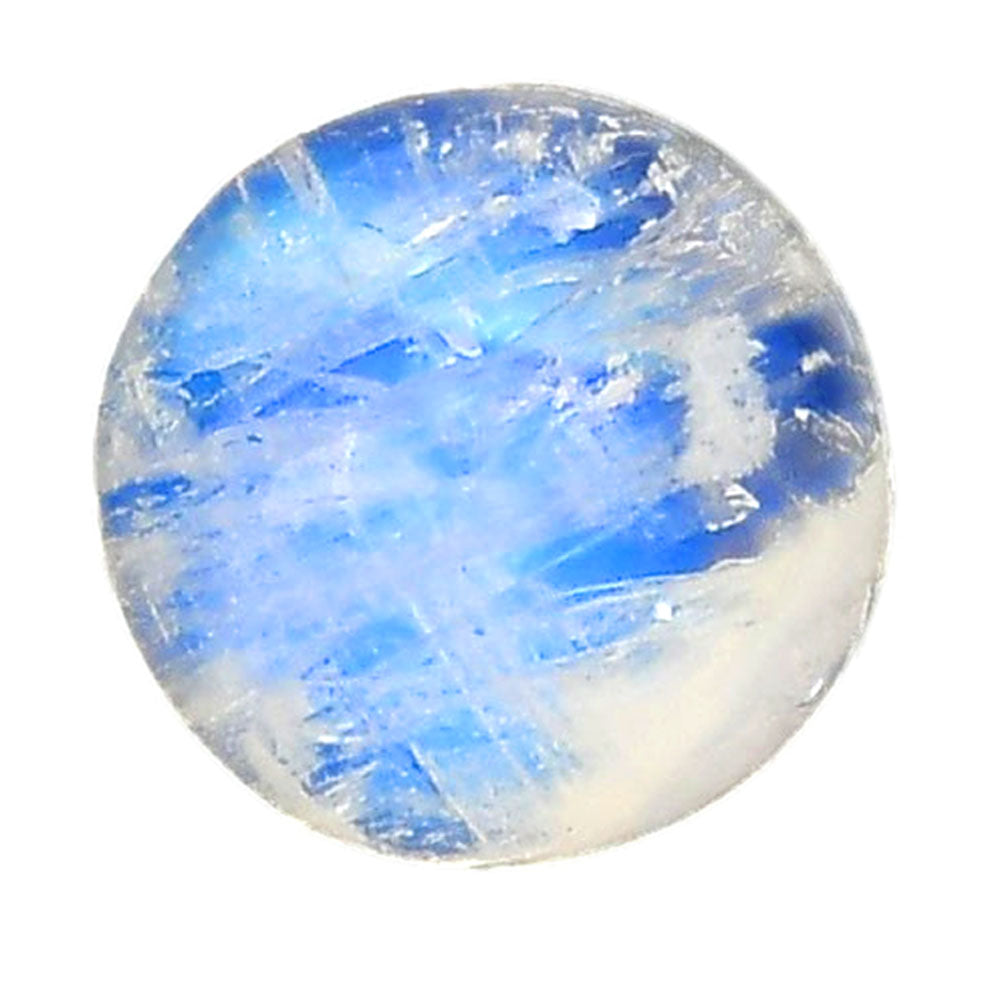 Rainbow Moonstone 17.5x18x8.5 mm Round Shape Polished Gemstone LS88-05417