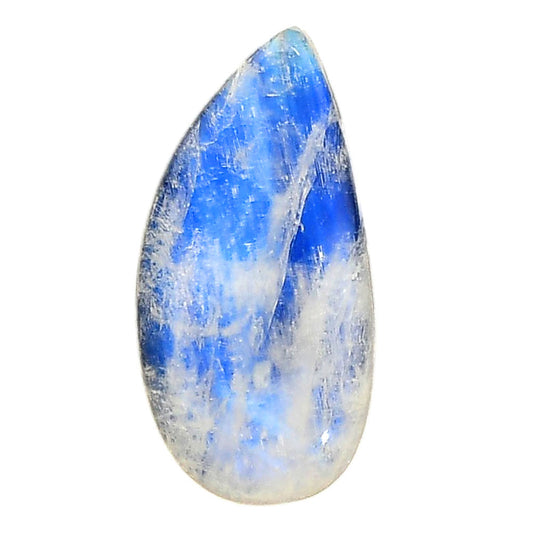Rainbow Moonstone 15.8x31.6x6 mm Pear Shape Polished Gemstone LS88-05428