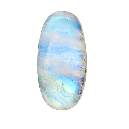 Rainbow Moonstone 13.2x26.3x7 mm Oval Shape Polished Gemstone LS88-05429