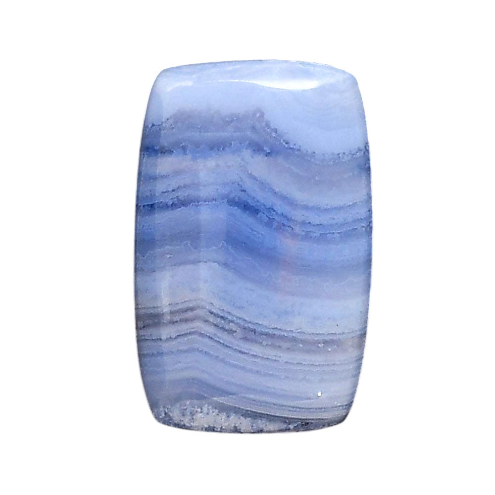 Blue Lace Agate 17.4x27.3x6.5 mm Cushion Shape Polished Gemstone LS89-05451