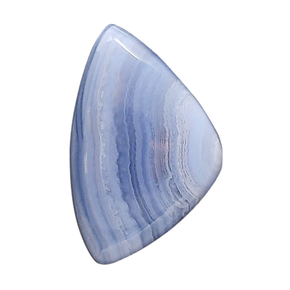 Blue Lace Agate 20.3x31.8x6.5 mm Fancy Shape Polished Gemstone LS89-05458