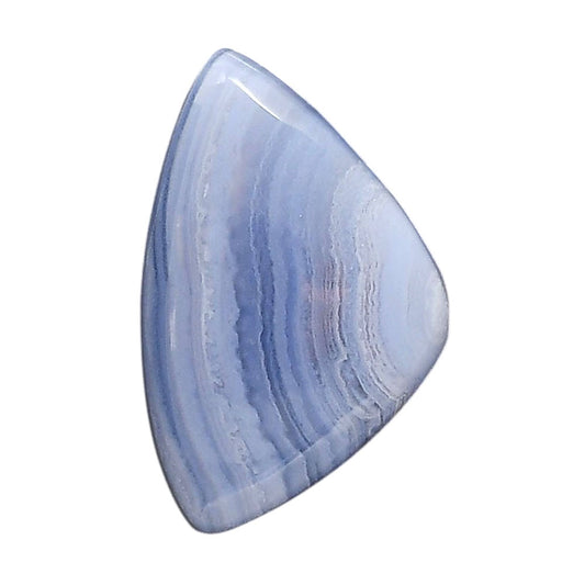 Blue Lace Agate 20.3x31.8x6.5 mm Fancy Shape Polished Gemstone LS89-05458