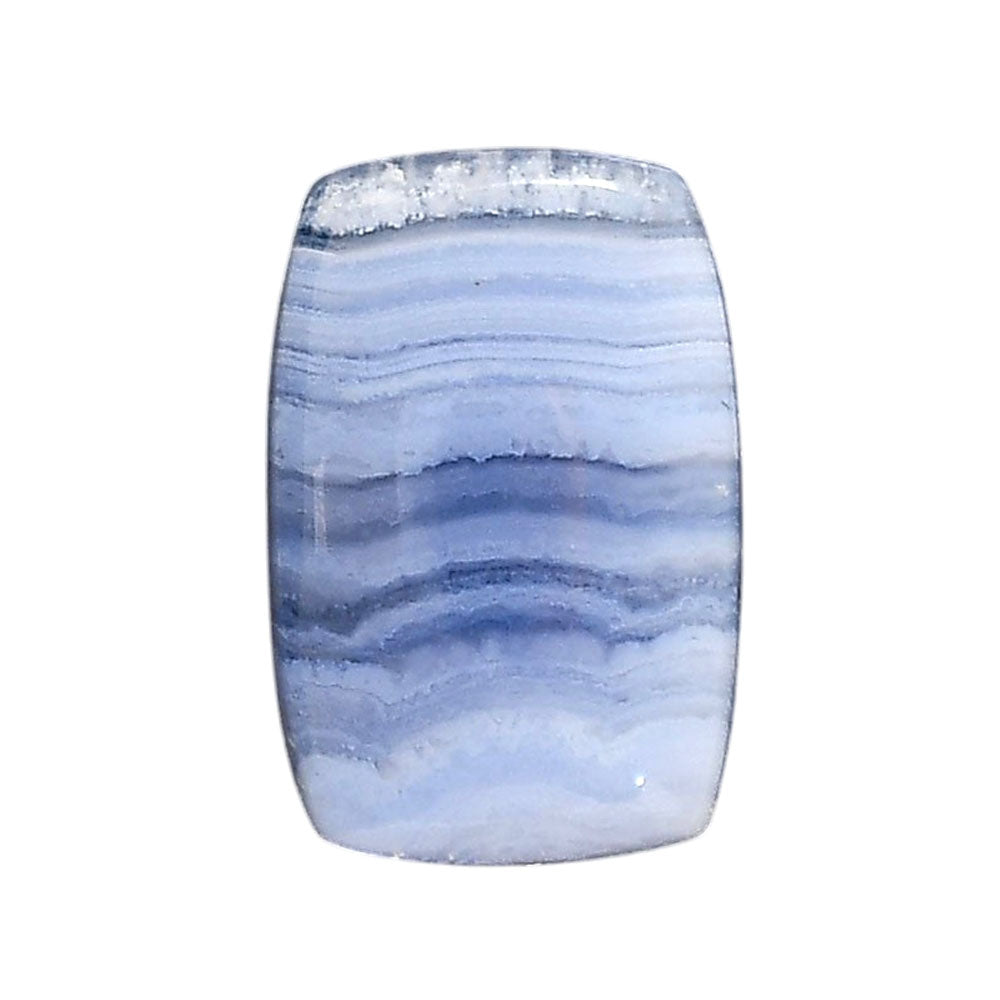 Blue Lace Agate 17x25.5x5.7 mm Cushion Shape Polished Gemstone LS89-05459