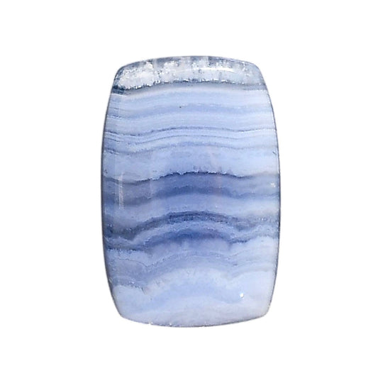 Blue Lace Agate 17x25.5x5.7 mm Cushion Shape Polished Gemstone LS89-05459