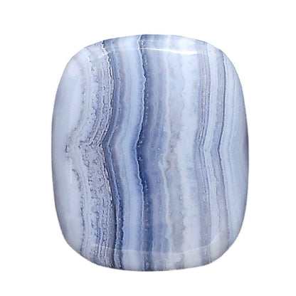 Blue Lace Agate 23x27.4x6.2 mm Cushion Shape Polished Gemstone LS89-05473