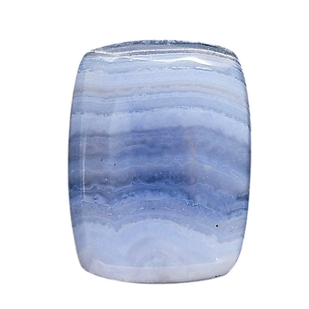 Blue Lace Agate 20.45x27.3x5.8 mm Cushion Shape Polished Gemstone LS89-05474
