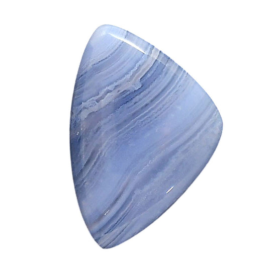 Blue Lace Agate 20.1x29.4x5.5 mm Fancy Shape Polished Gemstone LS89-05477