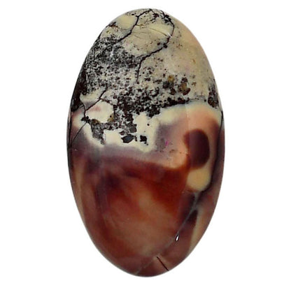 Porcelain Jasper 18.4x31.3x5.4 mm Oval Shape Polished Gemstone LS91-05715