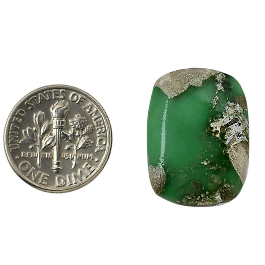 Utah Variscite 6.8x22.6x5.7 mm Cushion Shape Polished Gemstone LS93-05818