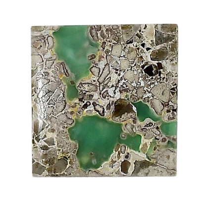 Utah Variscite 21x21.6x5.5 mm Baguette Shape Polished Gemstone LS93-05821