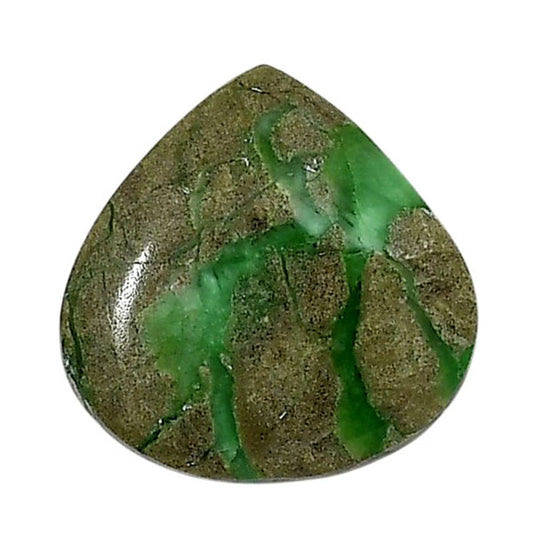 Utah Variscite 22.3x22.3x5 mm Heart Shape Polished Gemstone LS93-05823