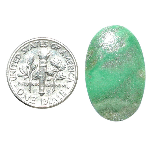 Utah Variscite 15.3x24x2.5 mm Oval Shape Polished Gemstone LS93-07934