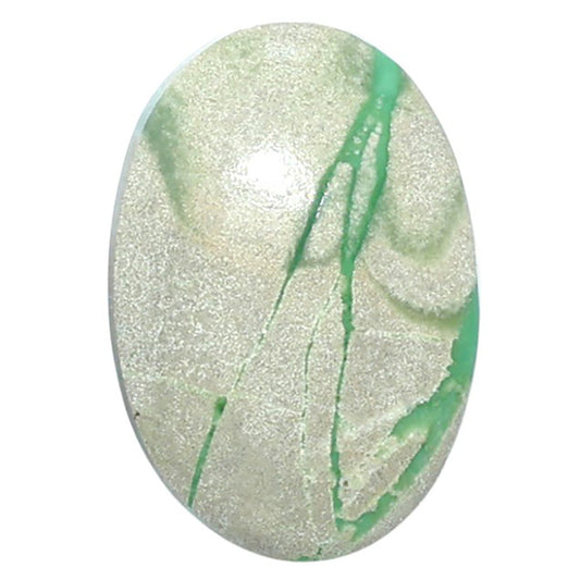 Utah Variscite 15x22x5 mm Oval Shape Polished Gemstone LS93-07936