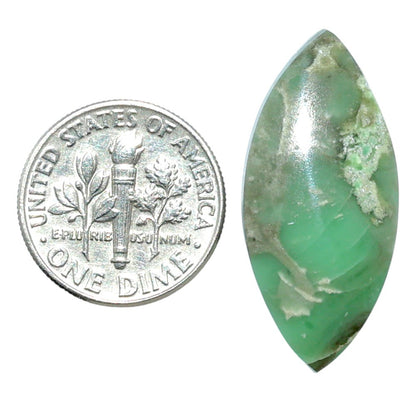 Utah Variscite 13.5x29.55x4 mm Marquise Shape Polished Gemstone LS93-07947