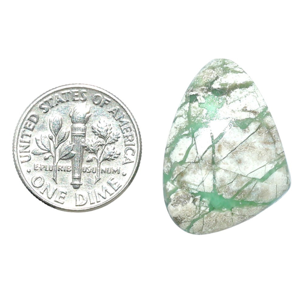 Utah Variscite 18x24.6x6.5 mm Fancy Shape Polished Gemstone LS93-07949
