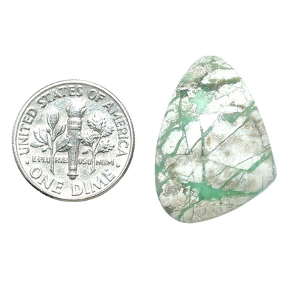 Utah Variscite 18x24.6x6.5 mm Fancy Shape Polished Gemstone LS93-07949