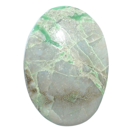 Utah Variscite 19.5x27.6x6.5 mm Oval Shape Polished Gemstone LS93-07950