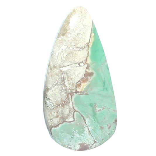 Utah Variscite 14.5x28.65x4.5 mm Pear Shape Polished Gemstone LS93-07952