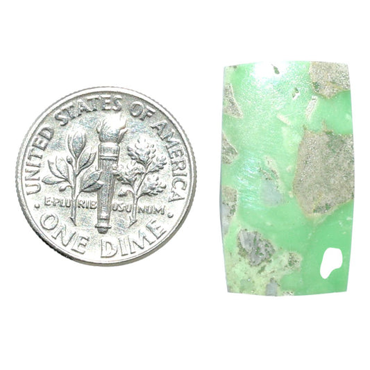 Utah Variscite 13.5x23.5x3 mm Baguette Shape Polished Gemstone LS93-07955