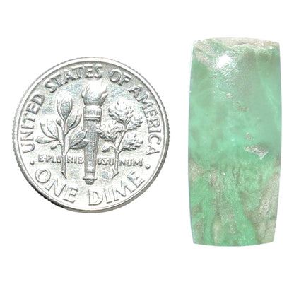 Utah Variscite 10.8x23.85x4 mm Baguette Shape Polished Gemstone LS93-07957