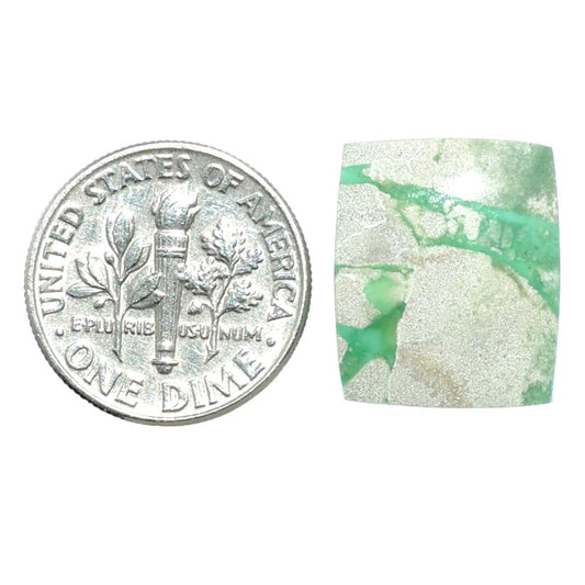 Utah Variscite 14x17x4.5 mm Baguette Shape Polished Gemstone LS93-07970