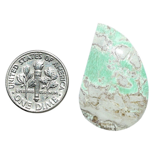 Utah Variscite 19.5x30.45x5 mm Fancy Shape Polished Gemstone LS93-07972