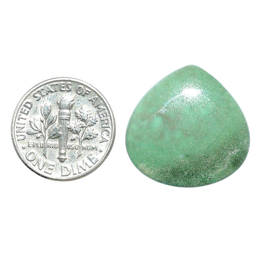 Utah Variscite 21.2x21.35x4 mm Heart Shape Polished Gemstone LS93-07973