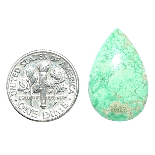 Utah Variscite 14.8x23.3x5 mm Pear Shape Polished Gemstone LS93-07977