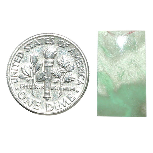 Utah Variscite 10.5x18.65x4 mm Baguette Shape Polished Gemstone LS93-07979