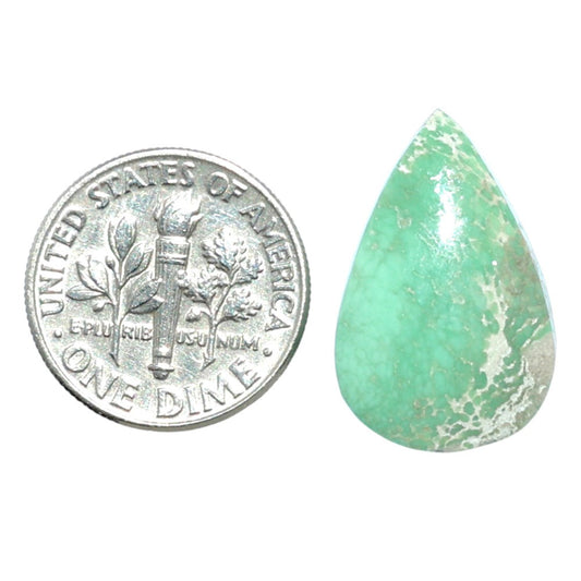 Utah Variscite 14x21.5x5 mm Pear Shape Polished Gemstone LS93-07982