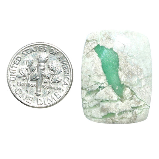 Utah Variscite 19.3x25.55x4.5 mm Cushion Shape Polished Gemstone LS93-07984