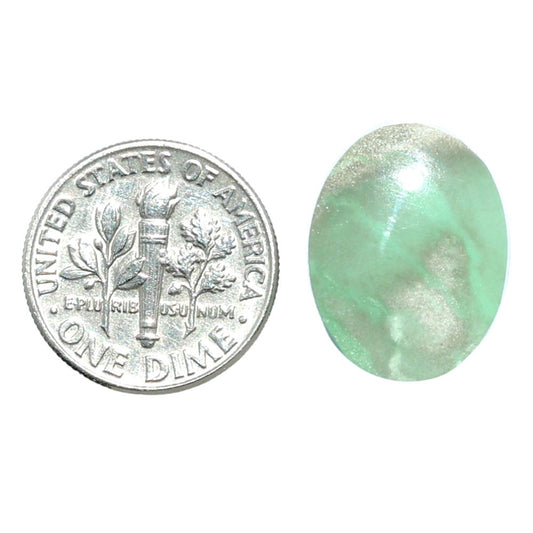 Utah Variscite 14.2x18.3x4 mm Oval Shape Polished Gemstone LS93-07986