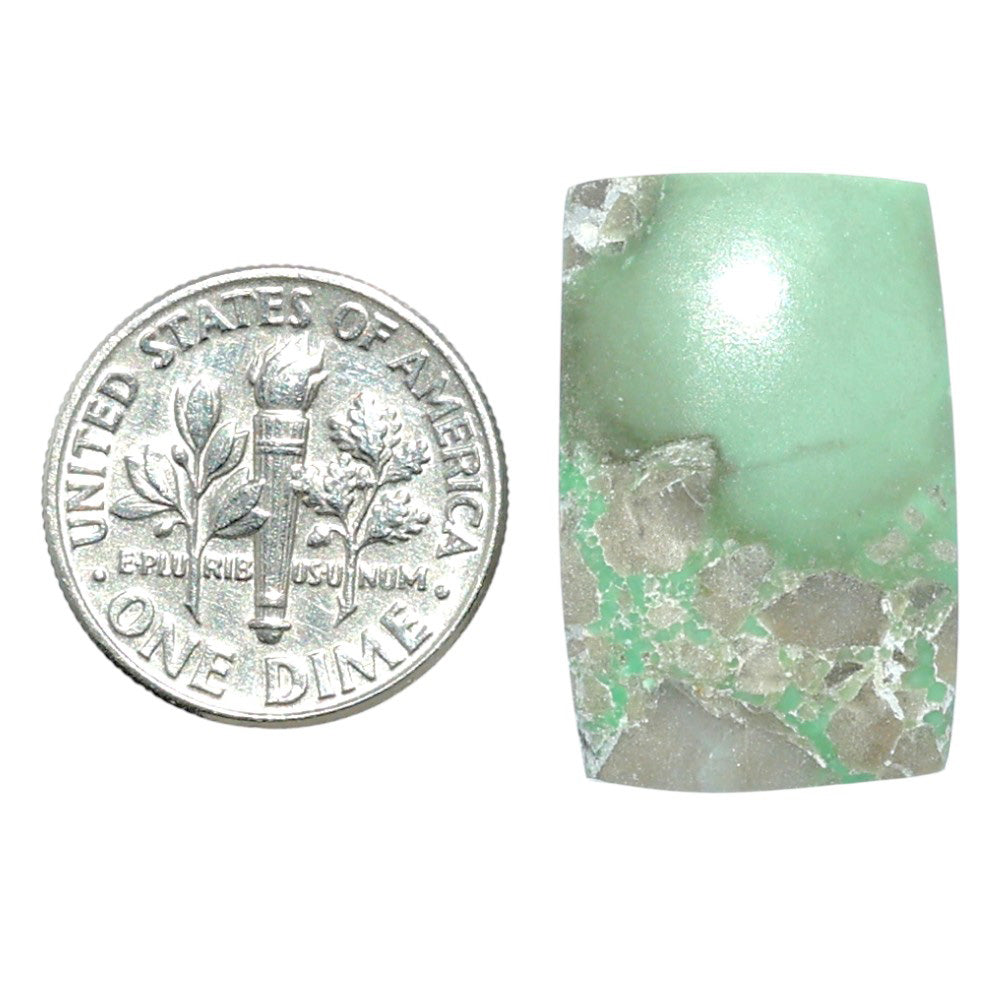 Utah Variscite 15.4x23.8x5.8 mm Baguette Shape Polished Gemstone LS93-07990