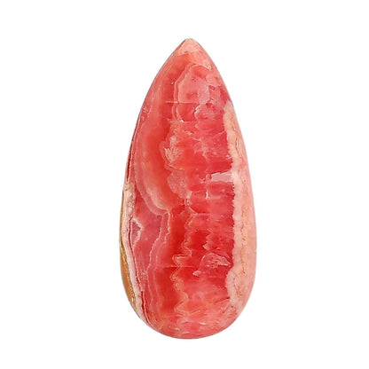 Rhodochrosite Argentina 16x35x5.5 mm Pear Shape Polished Gemstone LS95-05854