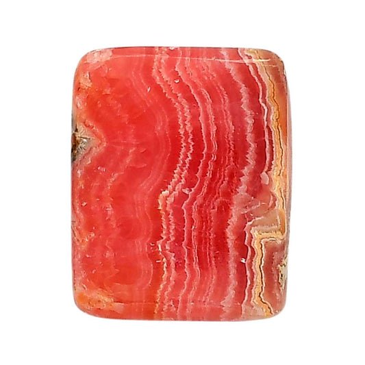 Rhodochrosite Argentina 19.7x24.55x5.5 mm Cushion Shape Polished Gemstone LS95-05855