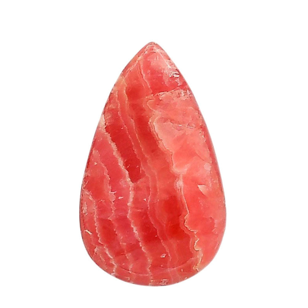 Rhodochrosite Argentina 17x28.2x5.5 mm Pear Shape Polished Gemstone LS95-05859