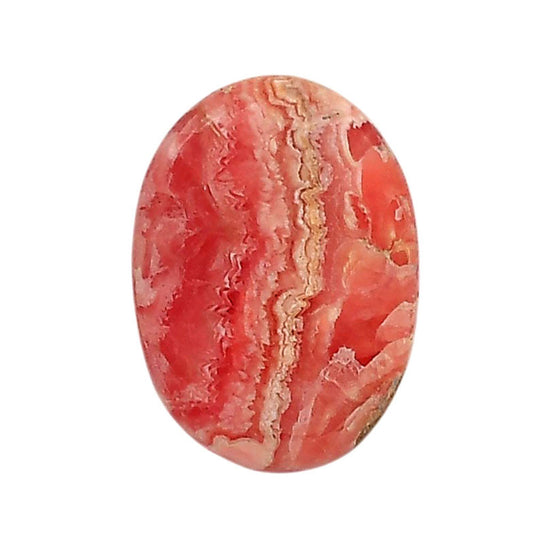 Rhodochrosite Argentina 18x25x6.3 mm Oval Shape Polished Gemstone LS95-05860
