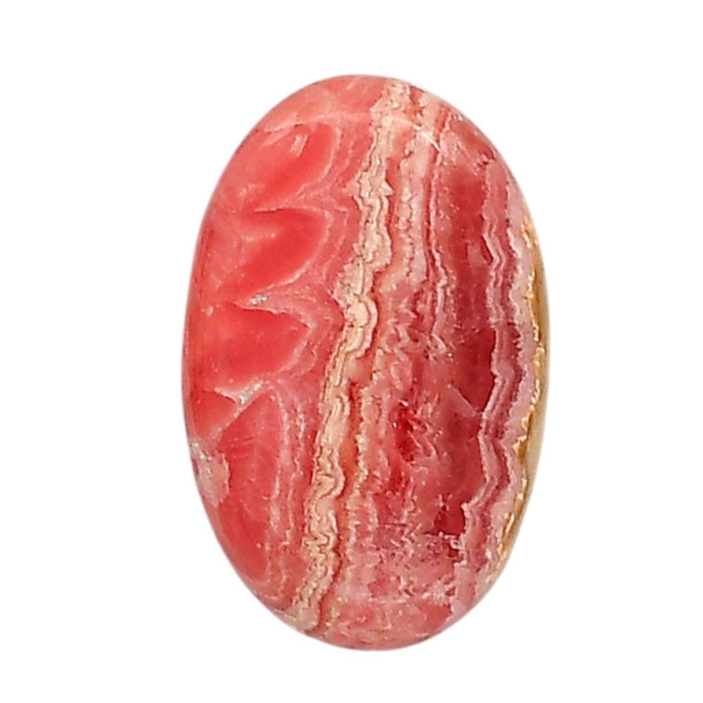 Rhodochrosite Argentina 15.8x24.5x6.2 mm Oval Shape Polished Gemstone LS95-05861