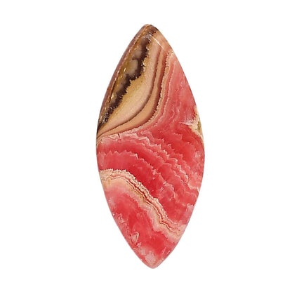 Rhodochrosite Argentina 16x36.25x5 mm Marquise Shape Polished Gemstone LS95-05862