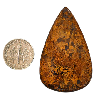Bronzite 29.8x48x5.3 mm Pear Shape Polished Gemstone LS96-05888