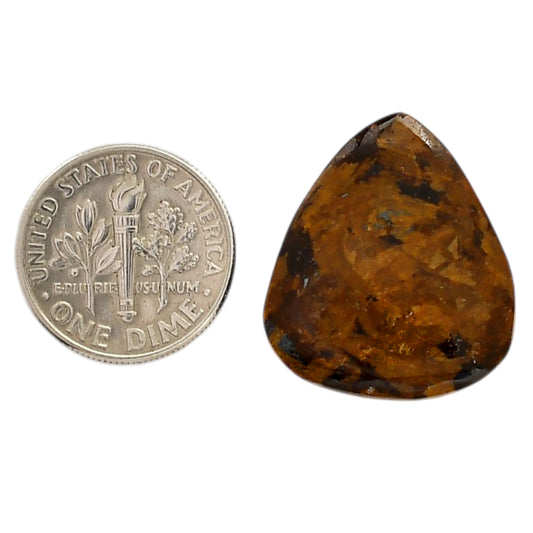 Bronzite 20.5x23.3x5 mm Heart Shape Polished Gemstone LS96-05898